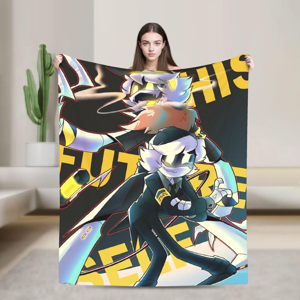 Murder Drones  Blanket Quality Super Soft  Bedding Throws Winter Children Home Decor Aesthetic Bedspread