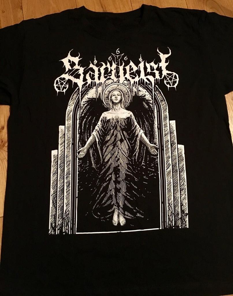 Sargeist - Unbound In Madness Cotton Unisex Black T-Shirt All Size S-4XL