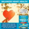 Capsule Molli di Olio di Pesce Ultra Omega‑3, Integratore da 1000 mg EPA DHA, 120 Capsule Molli Fornitura per 60 Giorni, Non OGM