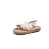 Fashion Girls' Shoes Summer New Kids Shoes Retro Women's Sandals Anti Slip Child Sandals Soft Soled Girls' Sandals