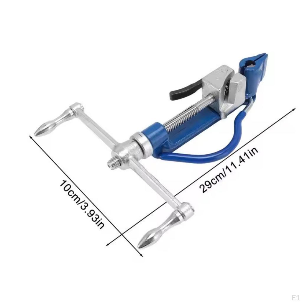 Cable Tie Tensioning Tool with Cutter | Stainless Steel Construction, Long Handled Lever Design,