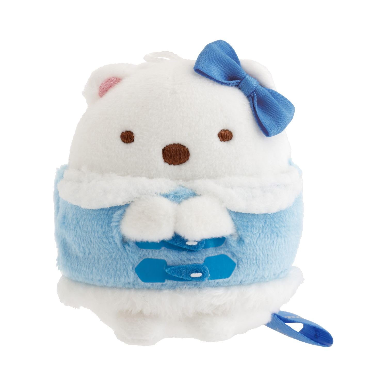 

Sumikkogurashi Mini Plush Toy Polar Bear San-X Ice Christmas