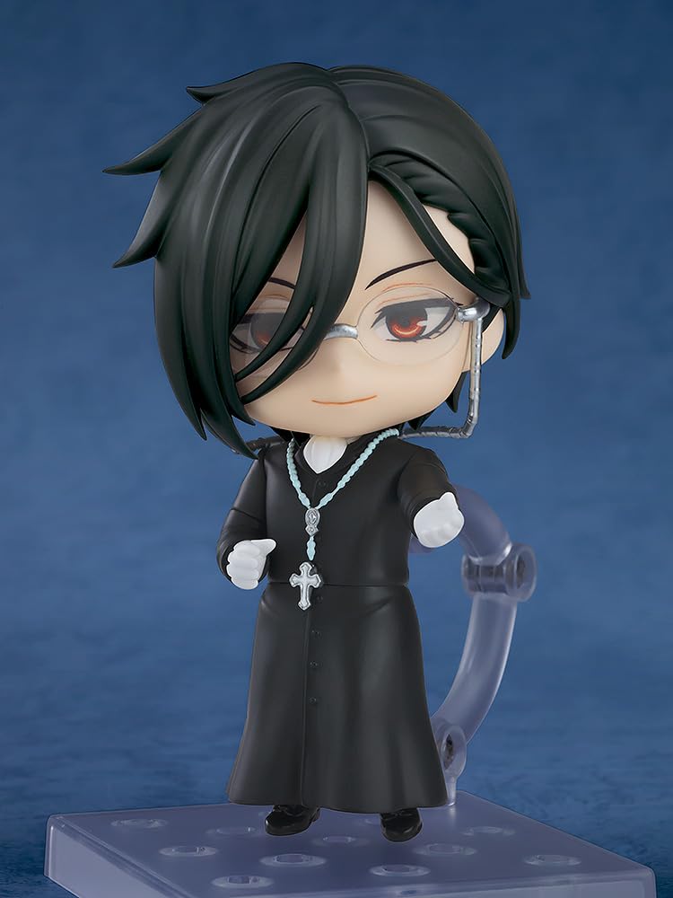 Nendoroid TV Anime "Black Butler: Boarding School Arc" Sebastian Michaelis Deep Azure Owl Dormitory Ver.