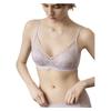 ubras Sunlight Vanilla Lace Rabbit Ear Cup Large Breast Bra Wireless Brassiere