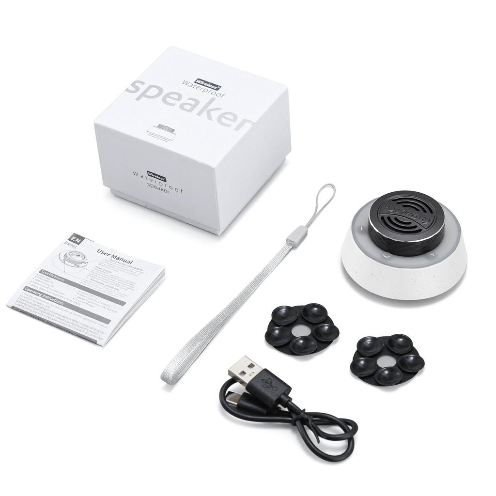 Mini Portable Waterproof Bluetooth Speaker | 360° Surround Sound | Fashionable Aluminum Shell | Essential for Home & Travel