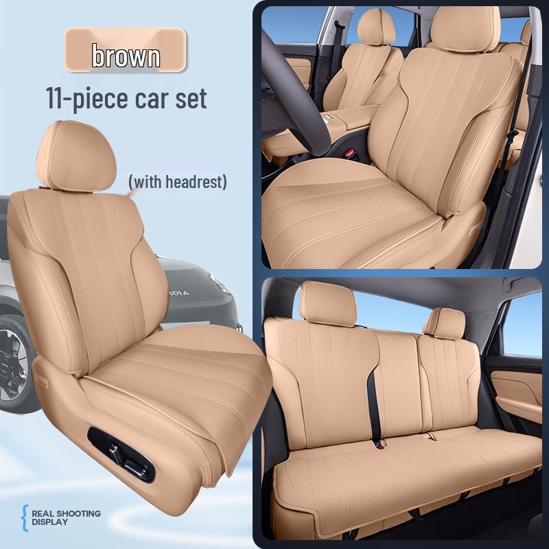 All-Season Breathable Seat Covers for Aion UT, 25 Styles - Perfect Fit for GAC Cars