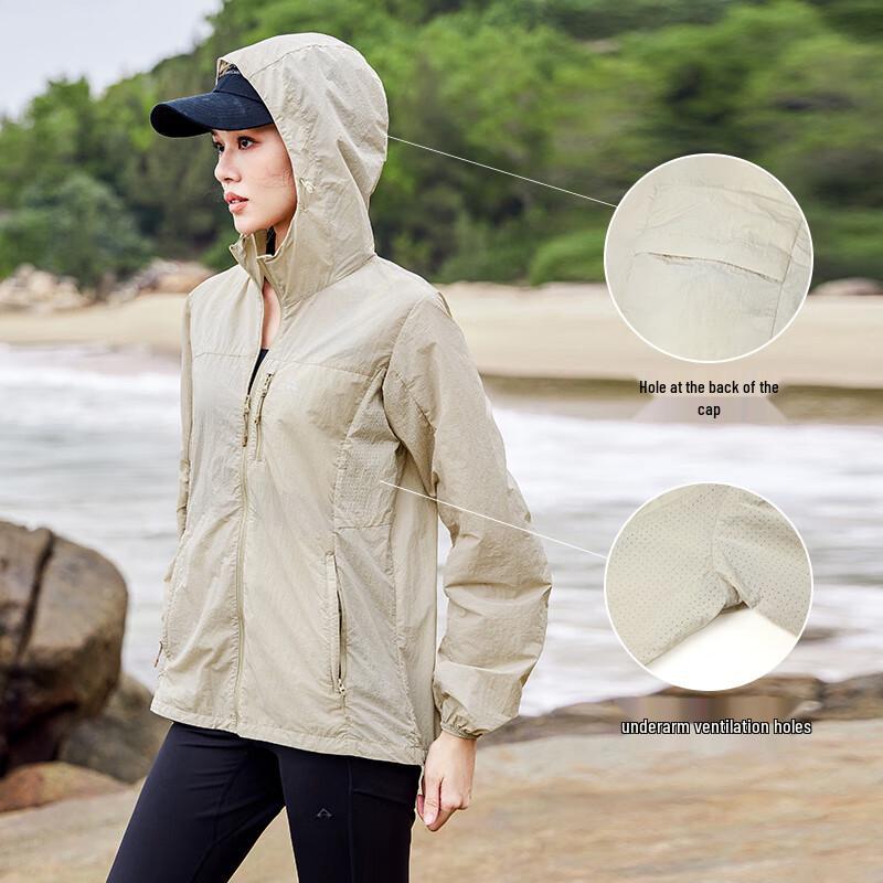 Pioneer Camp Women's Wind Butterfly UV Protection Jacket