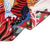 130*130cm 100% Keprová Hedvábná Šála Dámská Čtvercová Bandana Šátek S Potiskem Podmořského Světa Dámský Foulard Šátek