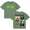 Ferxxo Reggaeton Pop Music Album 2025 Tshirt Unisex Women High Quality Summer T Shirt Teenagers Cotton Oversized Crewneck Tee Shirt