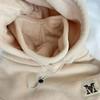 Warmer Hooded Neck Cap Drawstring Winter Pullover Cap Casual Fleece Balaclava Hat  Outdoor