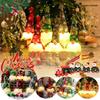 Christmas Faceless Doll Glowing Gnome LED Light Plush Knitting Crafts Xmas Home Doll Ornament New Year Kid Birthday Gift Decor