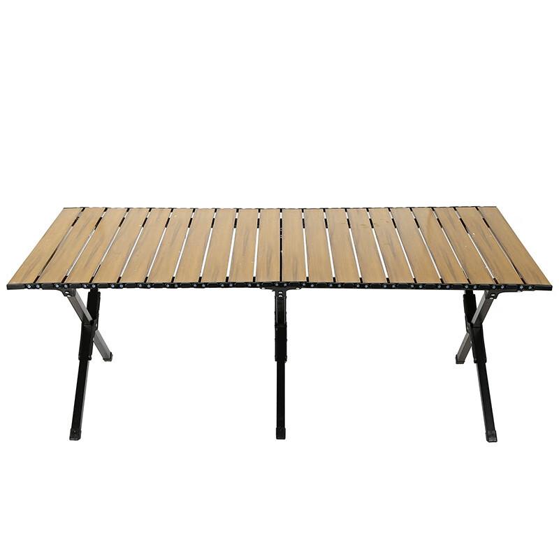 Outdoor Portable Carbon Steel Roll-Up Camping Table