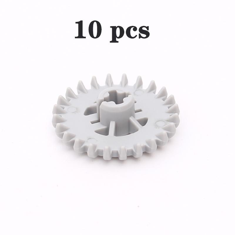 MOC Gear Series Gear Rotating Platform Gear Rack and Gear Differential High-tech Parts Small Particles Building Blocks Toys