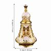 Refillable Decorative Fragrance Bottle Glass Fragrance Bottle  Vanity Dresser