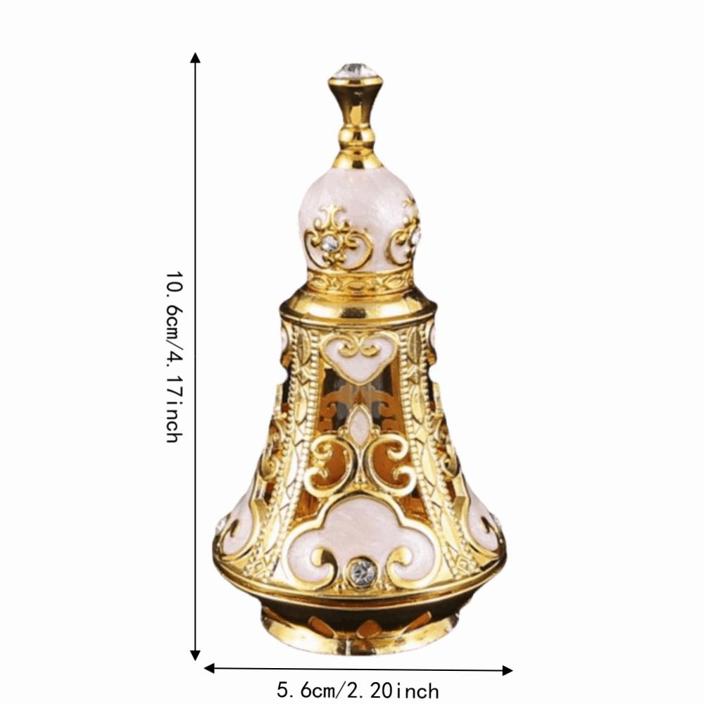 Refillable Decorative Fragrance Bottle Glass Fragrance Bottle Vanity Dresser