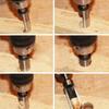 Punch Tool Hand Drill Tool Tapered Taper Woodworking Cork Drill Bit Wood Plug Cutter Cork Bit Drill Bit Set Cutting Tool