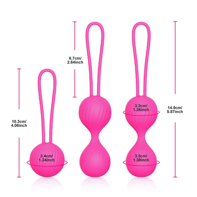Adult Silicone Beads Vaginal Ball for Women Smart Geisha Kegel Ball Chinese Ben Wa Ball Tightening Exerciser Adult Products