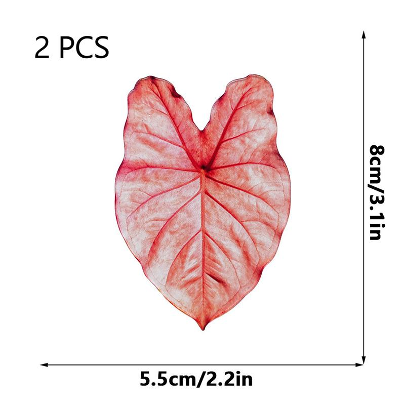 2 Pièces Marque-page de Lecture Accrocheur Clip en Acrylique Signe Tranche de Fruit Marque-page Haute Qualité Pour Collection de Papeterie Cadeau Stu