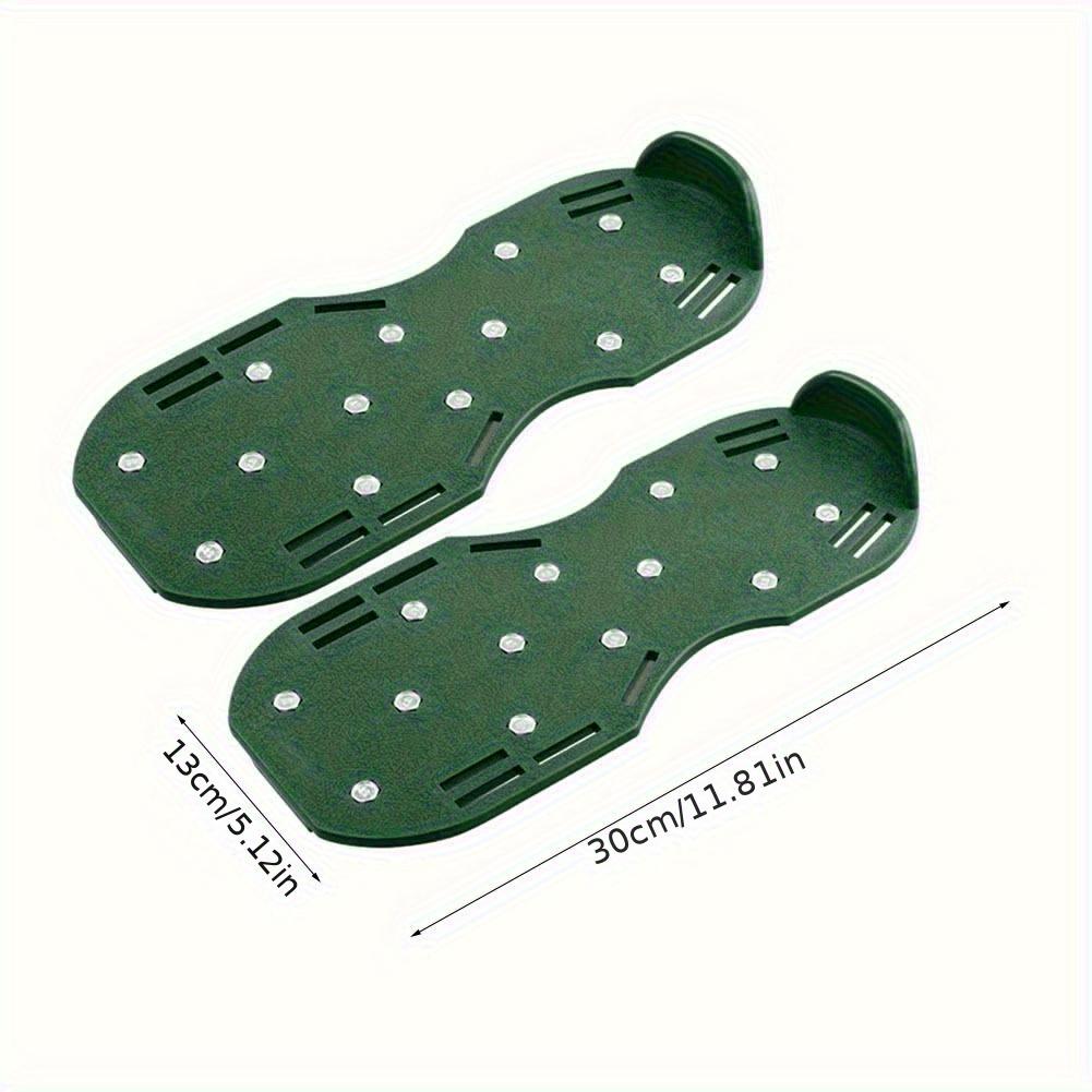 Garden Spiked Shoe Grass Loosening Tool 1.65 Inch Long Spike Lawn Aerator Grass Tip Self-Leveling Epoxy Resin Yard Turf Cultivator
