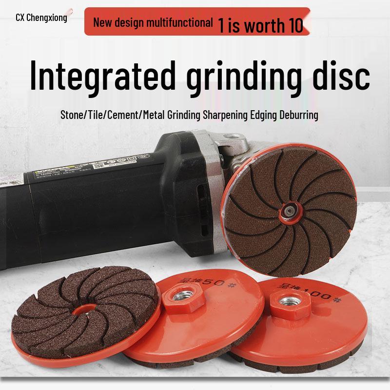 Ettstykke Marmorstein Flis Polering & Avgrading Slipeskive for Vinkelsliper