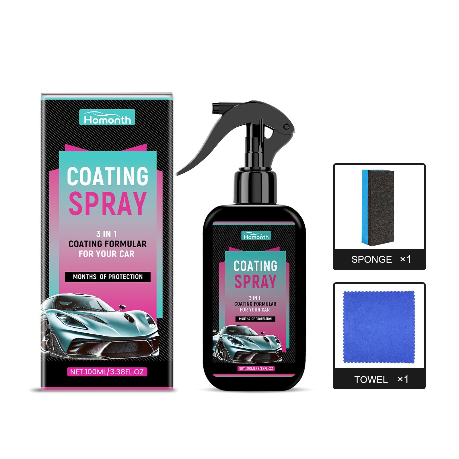 

Homonth Car Coating Spray Paint Coating Agent Car Wax Polish Anti-fouling Protective Wax