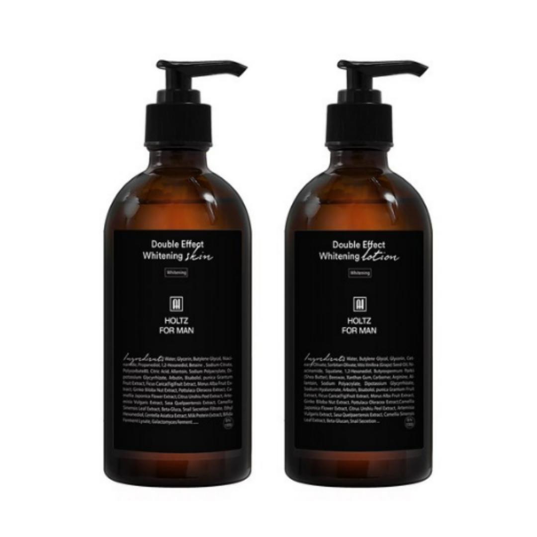 

Holts For Men Отбеливающий набор для кожи и лосьон — 300 мл Тоник + 300 мл Лосьон (Отбеливающий, набор из 2 предметов) — для мужчин в возрасте 20–30 лет