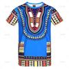 Sommer Harajuku 3D-Druck Afrikanisches Dashiki Ethnische Muster T-Shirt Für Männer Kinder Mode Streetwear T-Shirts Unisex Herrenbekleidung