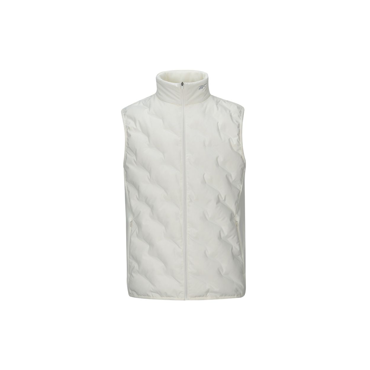 

Reebok Solid Color Comfortable Warm Down Vest Men vests Off-White 24FRC233MGW2 M