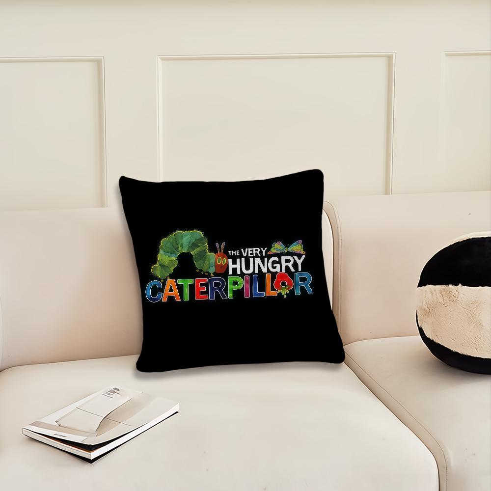 Eat The Rich Hungry Caterpillar cushion cover Pillow Cover Decoration Room Home Sofa living Office Car Nordic Simplicity