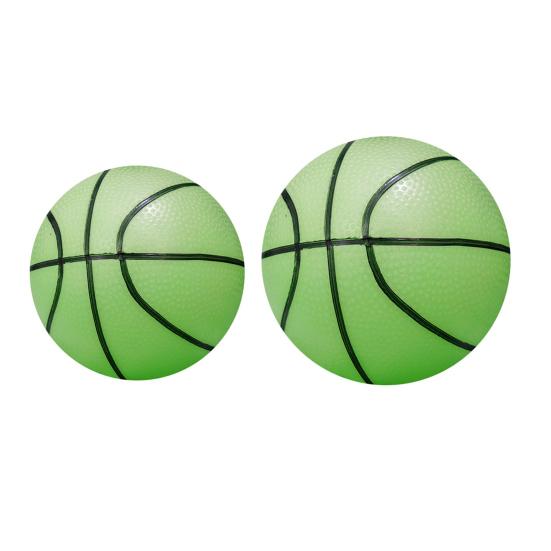 Light Up Basketball High Elasticity Battery-free PVC High Bright Holographic Basketball for Kids