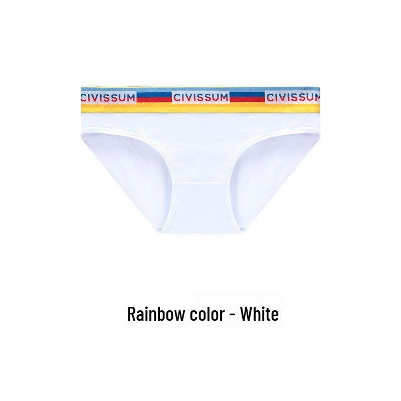 Low-Rise Sexy Exposed Waistband Pure Cotton Panties - Women's Comfortable Briefs