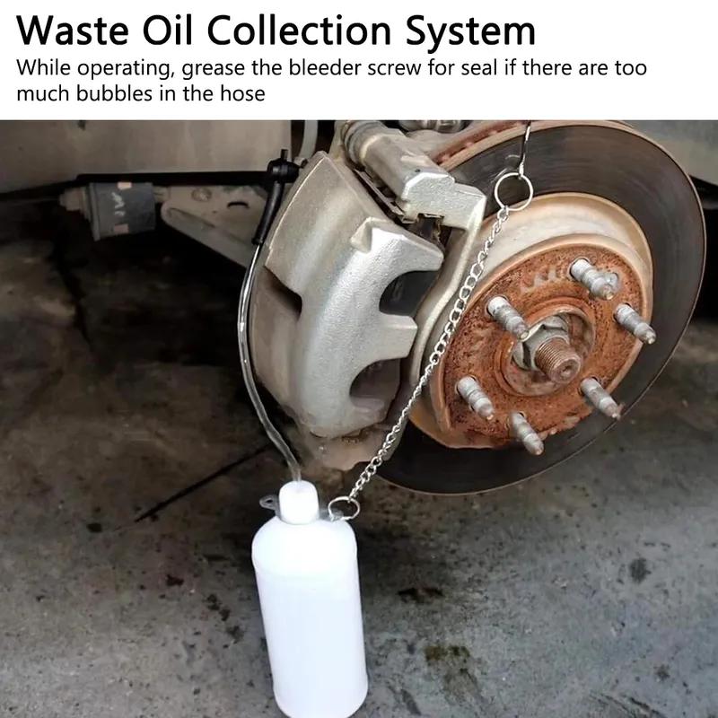 3L Vacuum Brake Pressure Fluid Pump Car Manual Brake Fluid Bleeder Kit Professional Brake Flush Machine Pneumatic Brake Bleeder