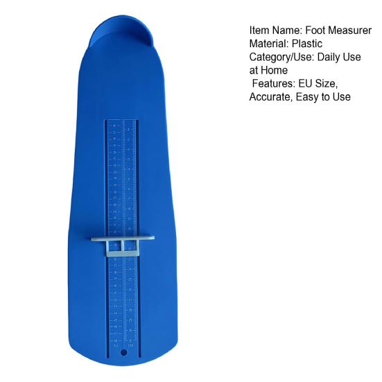 EU Size Foot Measuring Device Adults Foot Length Measuring Ruler Shoe Sizer Gauge Accurate Feet Measurer Measurement Tool