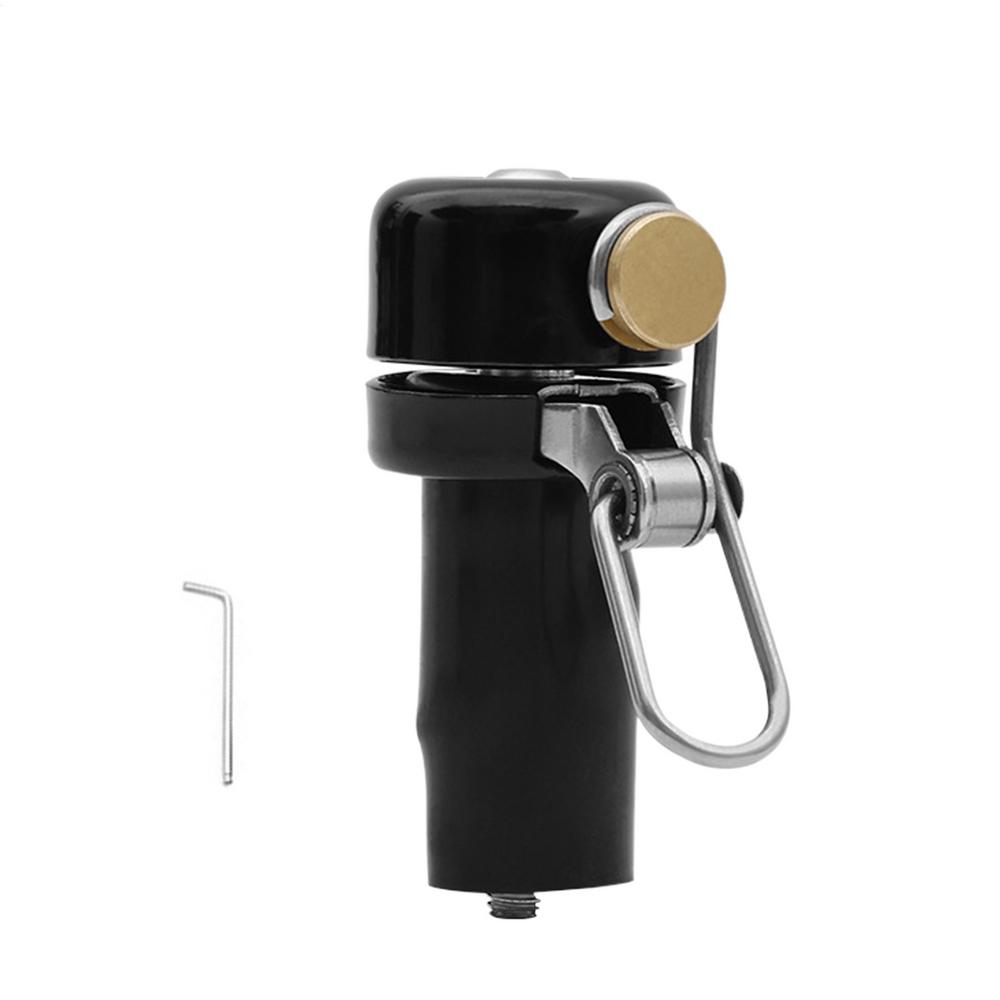 Bicycle Bell Curved Handlebar Plug Bell Horn Waterproof 80dB Loud High Decibel Ring Alarm Bell Road Bike Accessories