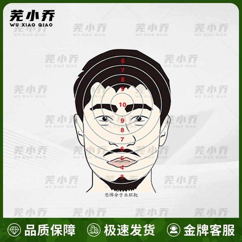 Wuxiaoqiao Terrorist Head Ring Target Paper