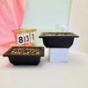 Flowerpot With Simulated Rainflower Rocks For Office Or Living Room Decor