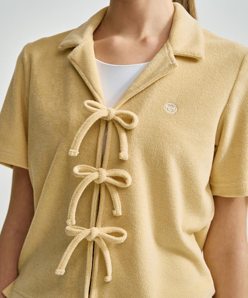SERGIO TACCHINI W Edda Terry Crop Shirt