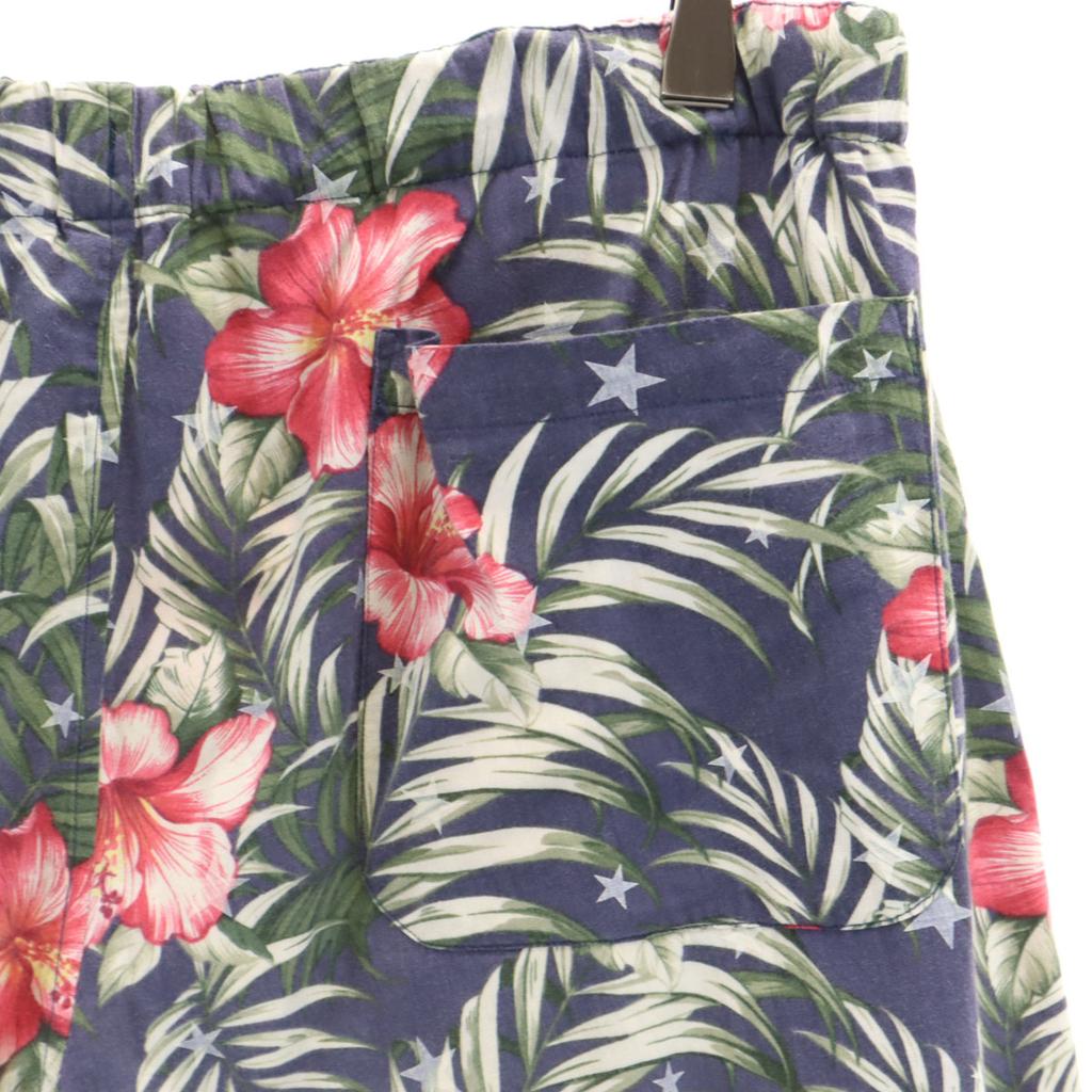 Uniform Experiment Overall Handle Shorts 2 Navy System Aloha Button Fly Men's Used