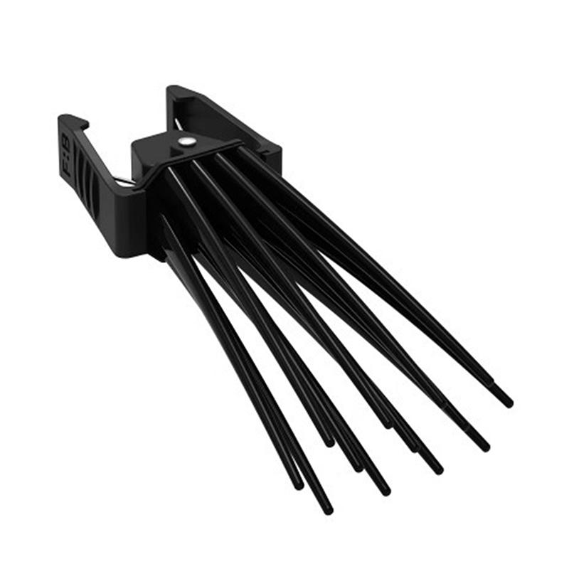Einfache flauschige Haarnadel, Lockenansätze, hoch, natürlich, flauschige Haarspange, Damen-Lockenstab, Haarstyling-Tool, Kamm