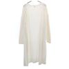 Ron Herman Long Sleeve Long Knit Cardigan S White Open-front Jacket Women Used