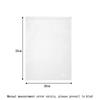 10pcs Packaging Bags CPE Frosted Zip Lock Bags Self Sealing Clear Garment Bags for T-Shirts, Shirts, Files