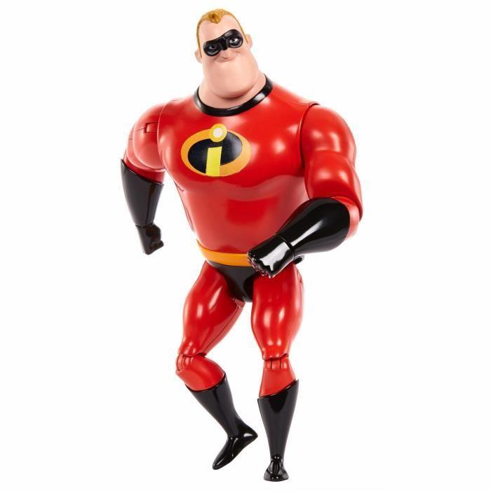 Figurine M. Indestructible - MATTEL - Disney Pixar - Costume emblématique - 12 points d’articulation