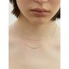 Silver 925 Mini Egg Ball Necklace Lsn54