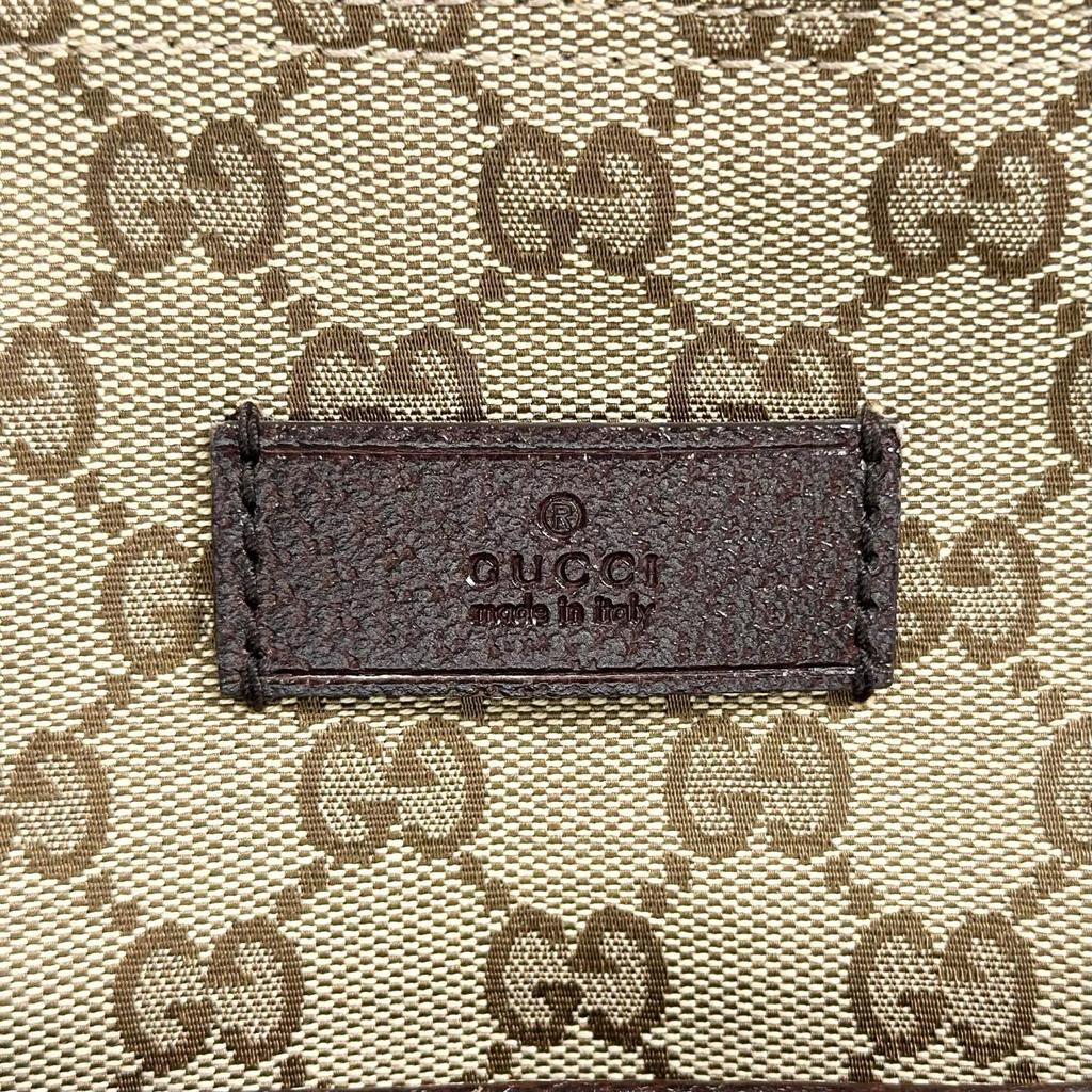 Gucci Sherry Line 189751 Tote Bag Beige Women Used