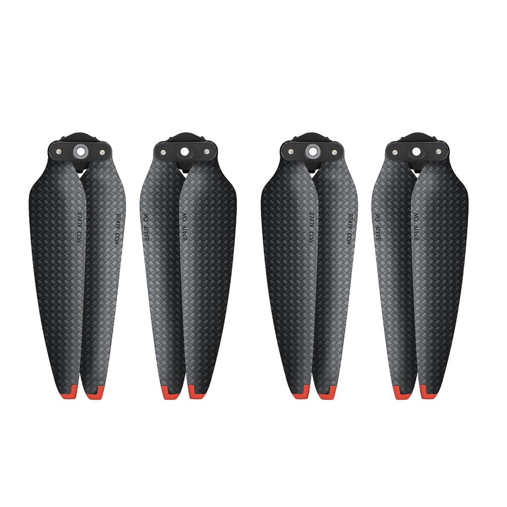 For DJI Air 3 Carbon Fiber 8747F Propeller Hard and Durable Lightweight Propellers Foldable Props 2-Blades Air 3 Drone Accessory