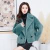 Kaiser Women's Sheep Shearling Lapel Fur Coat