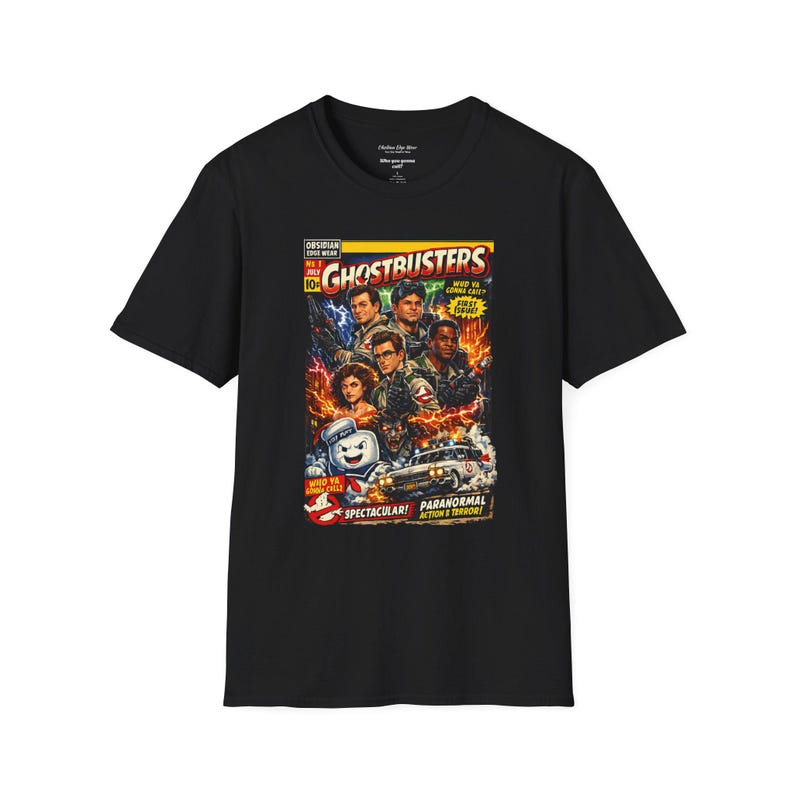 Retro Ghostbusters Movie Comic Style kids T-Shirt 140