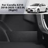Rear Trunk Storage Panel Custom Fit For Toyota Corolla E210 E160 E150 E120 Hybrid Anti-Slip Cargo Organizer Partition Board