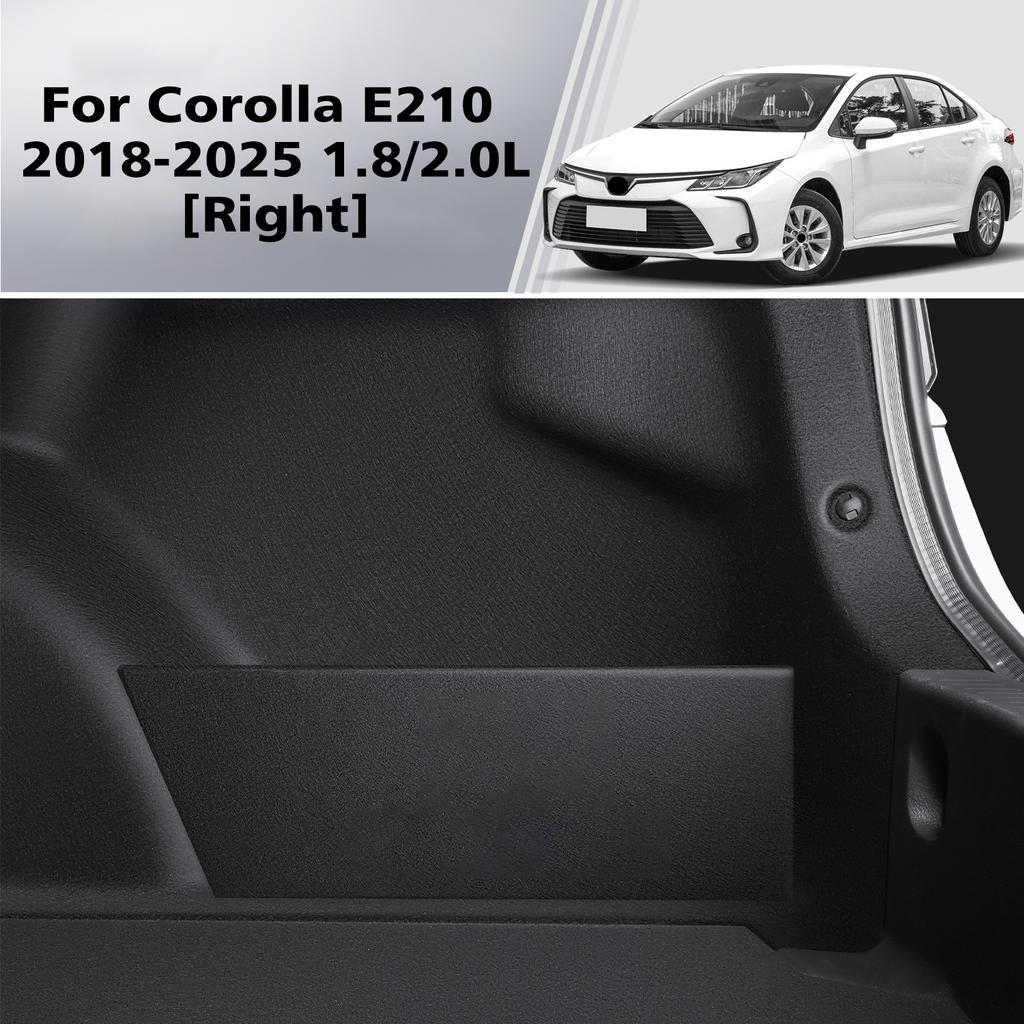 Rear Trunk Storage Panel Custom Fit For Toyota Corolla E210 E160 E150 E120 Hybrid Anti-Slip Cargo Organizer Partition Board