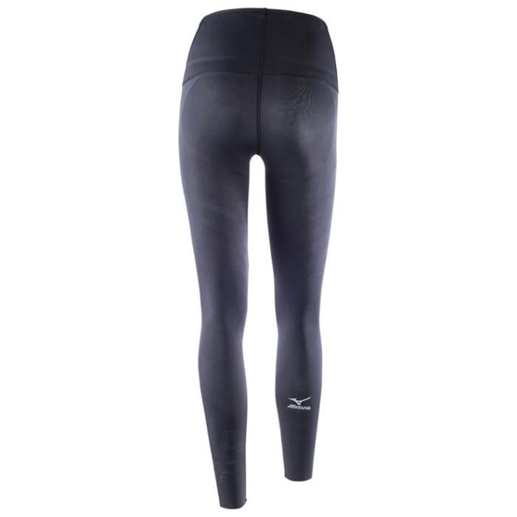 Mizuno Biogear BG9000 Training Long Tights, Dynamotion Fit, Women's, Black/Charcoal, Size S (Japan Size S) (K2MJ5D02)